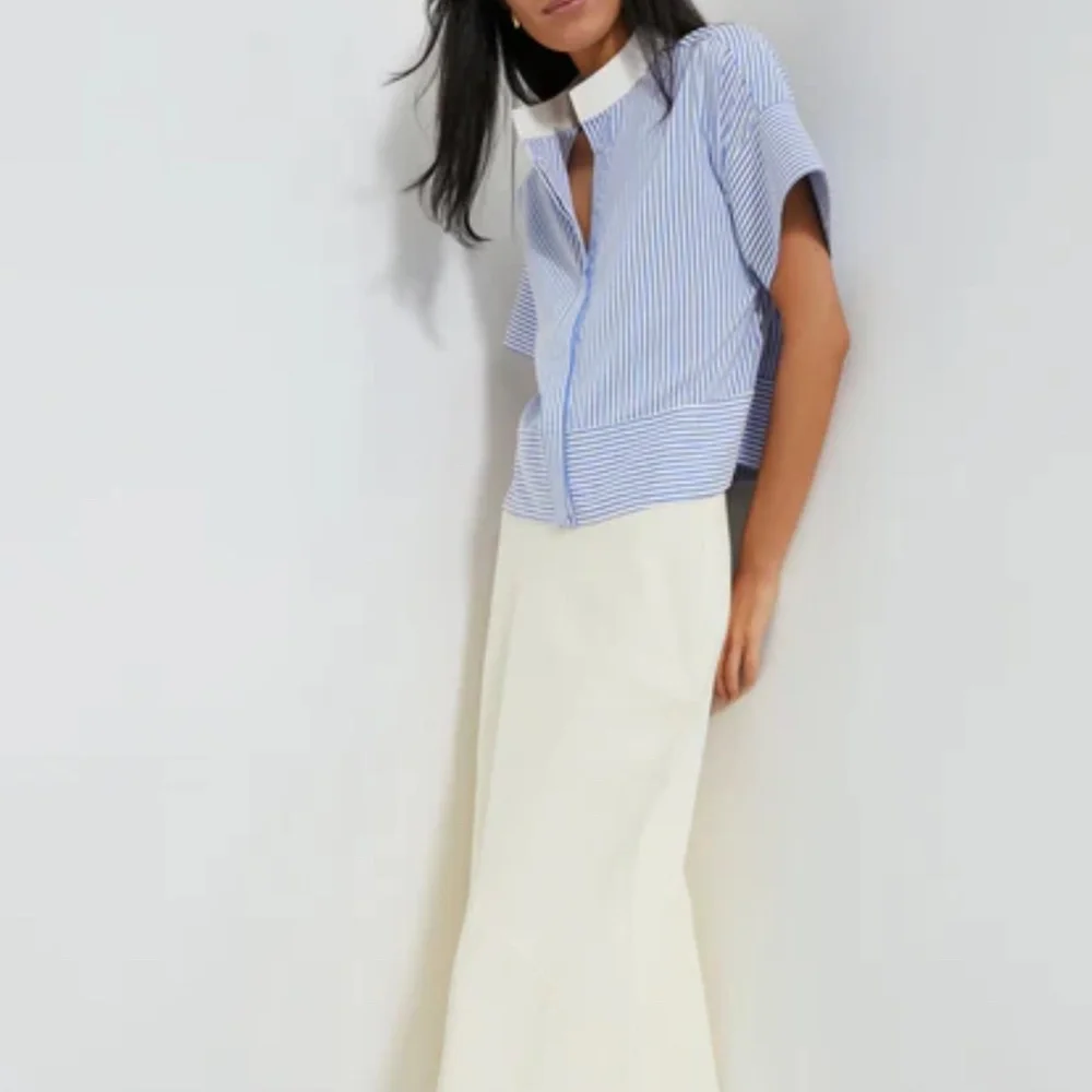 TUCKERNUCK Blue Stripe Sofia Shirt - Picture 2 of 7
